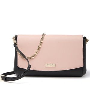 Kate Spade Laurel Way Greer Bag- Warm Vellum/ Black